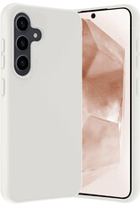 Nomfy Hoesje Geschikt voor Samsung A55 Hoesje Siliconen Cover Case - Hoes Geschikt voor Samsung Galaxy A55 Hoes Back Case - Wit