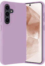 Nomfy Hoesje Geschikt voor Samsung A55 Hoesje Siliconen Cover Case - Hoes Geschikt voor Samsung Galaxy A55 Hoes Back Case - Lila