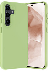 Nomfy Hoesje Geschikt voor Samsung A55 Hoesje Siliconen Cover Case - Hoes Geschikt voor Samsung Galaxy A55 Hoes Back Case - Groen