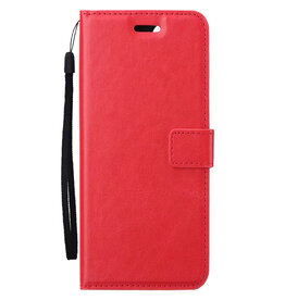 BASEY. BASEY. Samsung Galaxy A55 Hoesje Bookcase - Rood