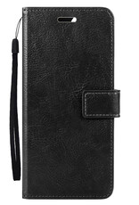 Nomfy Hoesje Geschikt voor Samsung A35 Hoes Bookcase Flipcase Book Cover - Hoes Geschikt voor Samsung Galaxy A35 5G Hoesje Book Case - Zwart