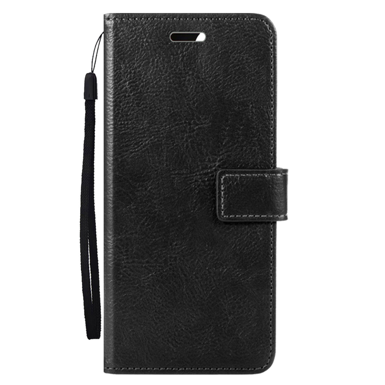 Nomfy Hoesje Geschikt voor Samsung A35 Hoes Bookcase Flipcase Book Cover - Hoes Geschikt voor Samsung Galaxy A35 5G Hoesje Book Case - Zwart