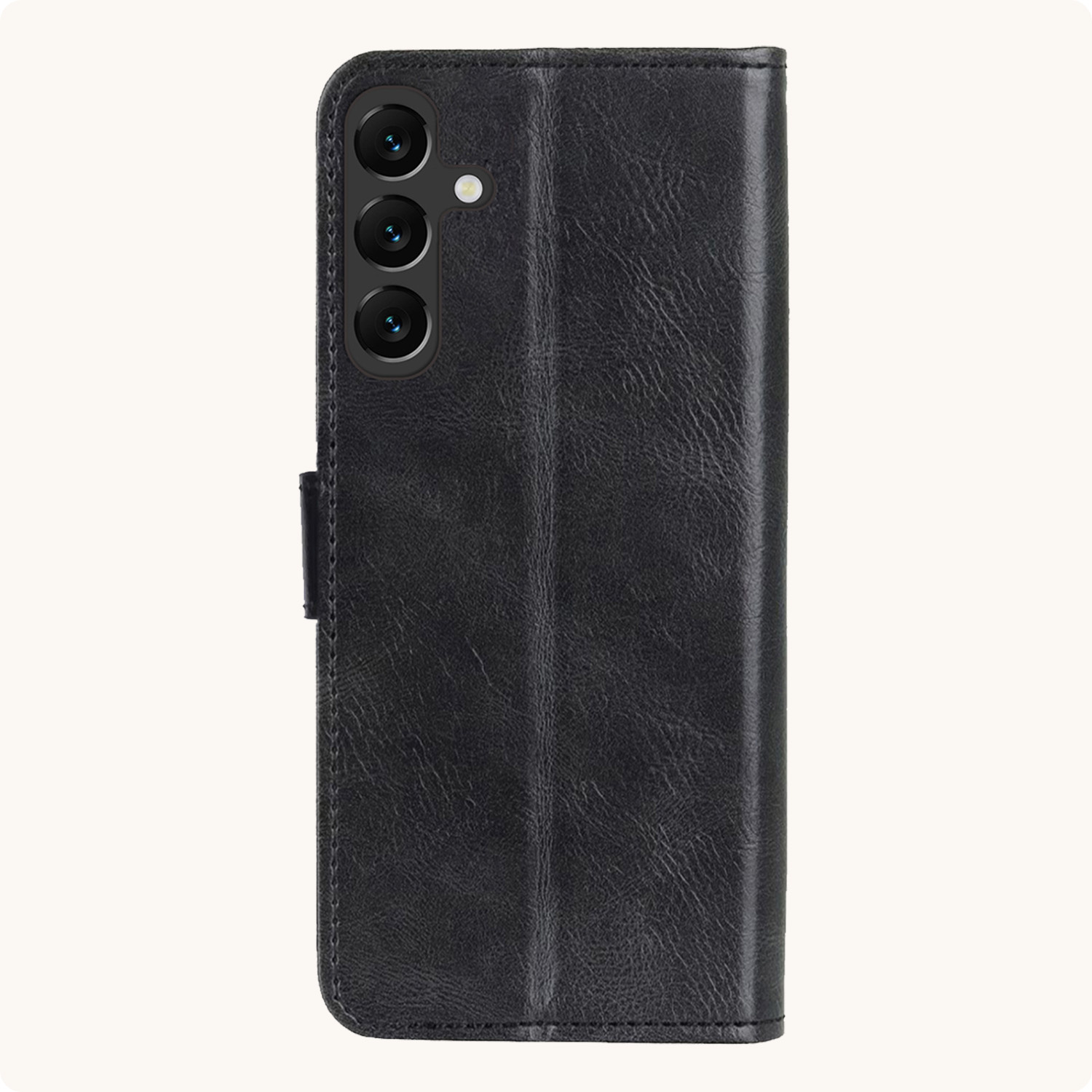 Nomfy Hoesje Geschikt voor Samsung A35 Hoes Bookcase Flipcase Book Cover - Hoes Geschikt voor Samsung Galaxy A35 5G Hoesje Book Case - Zwart