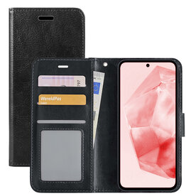 NoXx NoXx Samsung Galaxy A35 Hoesje Bookcase - Zwart