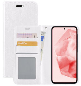 NoXx NoXx Samsung Galaxy A35 Hoesje Bookcase - Wit