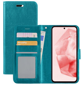 NoXx NoXx Samsung Galaxy A35 Hoesje Bookcase - Turquoise