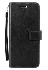 BASEY. Hoes Geschikt voor Samsung A35 Hoesje Bookcase Hoes Flip Case Book Cover - Hoesje Geschikt voor Samsung Galaxy A35 5G Hoes Book Case Hoesje - Zwart