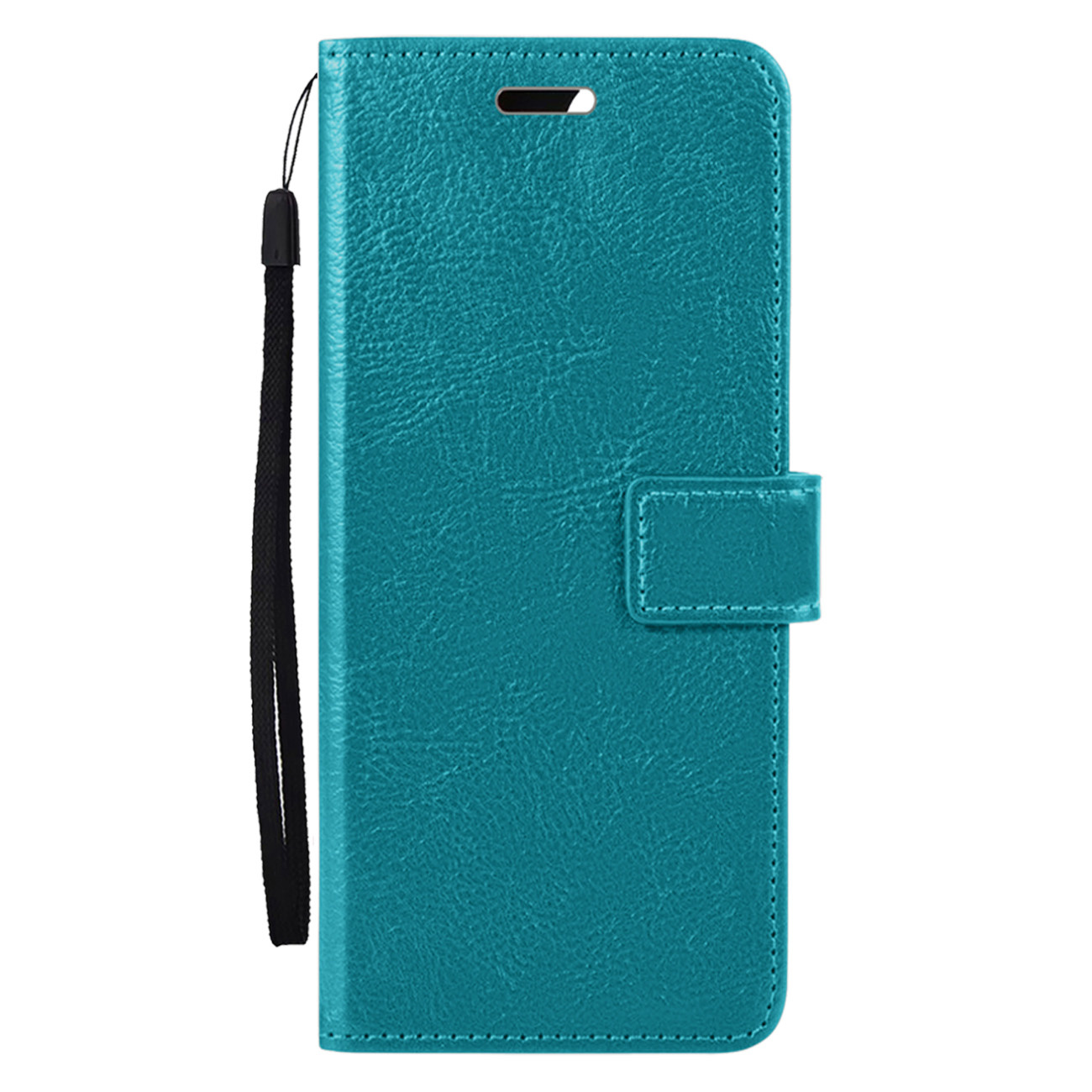 BASEY. Hoes Geschikt voor Samsung A35 Hoesje Bookcase Hoes Flip Case Book Cover - Hoesje Geschikt voor Samsung Galaxy A35 5G Hoes Book Case Hoesje - Turquoise
