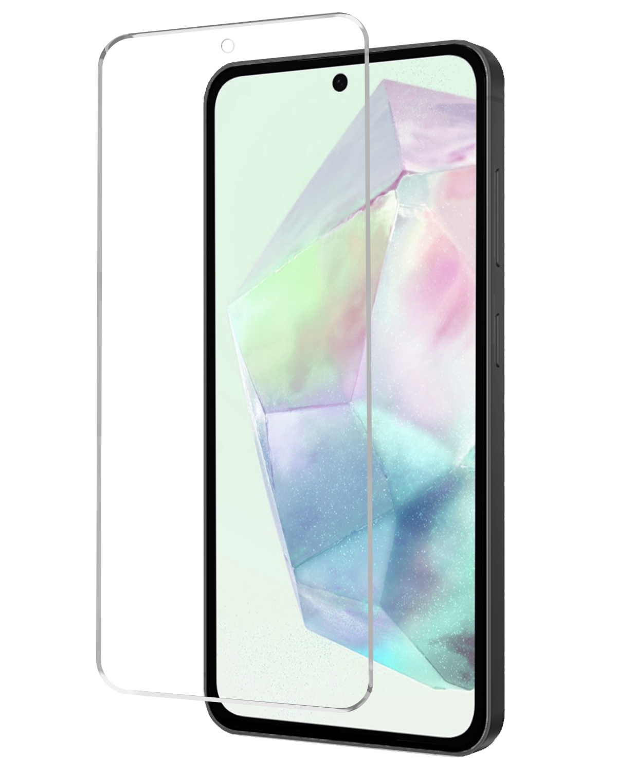 BASEY. Screenprotector Geschikt voor Samsung A35 Screenprotector Tempered Glass - Screenprotector Geschikt voor Samsung Galaxy A35 5G Beschermglas Screen Protector Glas