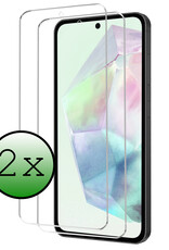BASEY. Screenprotector Geschikt voor Samsung A35 Screenprotector Tempered Glass - Screenprotector Geschikt voor Samsung Galaxy A35 5G Beschermglas Screen Protector Glas - 2 Stuks