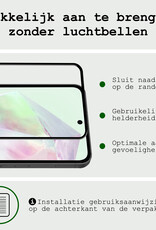 BASEY. Screenprotector Geschikt voor Samsung A35 Screenprotector Beschermglas Full Cover - Screenprotector Geschikt voor Samsung Galaxy A35 5G Screen Protector Full Cover - 2 Stuks