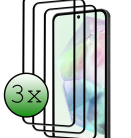 BASEY. BASEY. Samsung Galaxy A35 Screenprotector Full Cover - 3 PACK