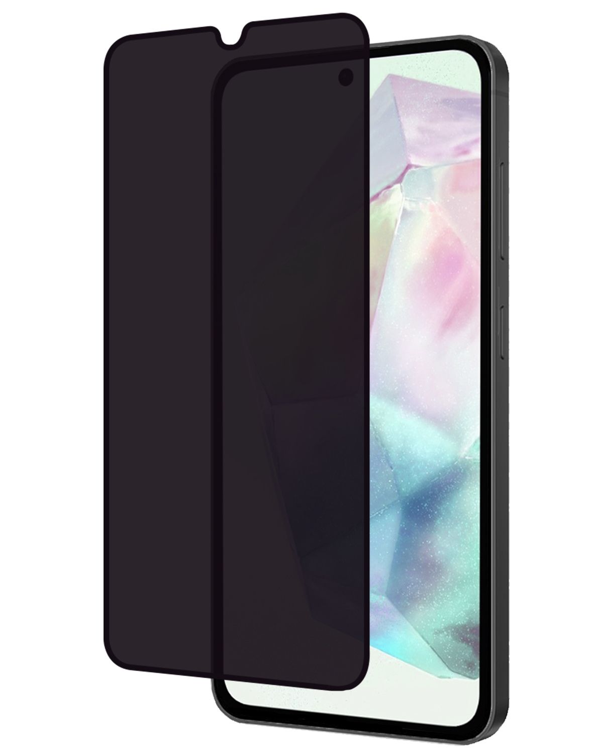 BASEY. Screenprotector Geschikt voor Samsung A35 Screenprotector Privacy Beschermglas - Screenprotector Geschikt voor Samsung Galaxy A35 5G Screen Protector Full Screen Privacy