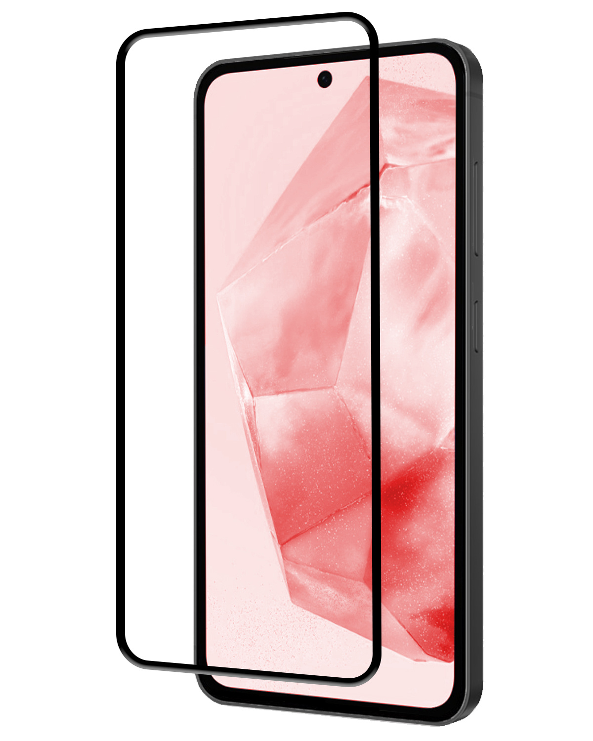 NoXx Screenprotector Geschikt voor Samsung A35 Screenprotector Tempered Glass Gehard Glas Full Cover