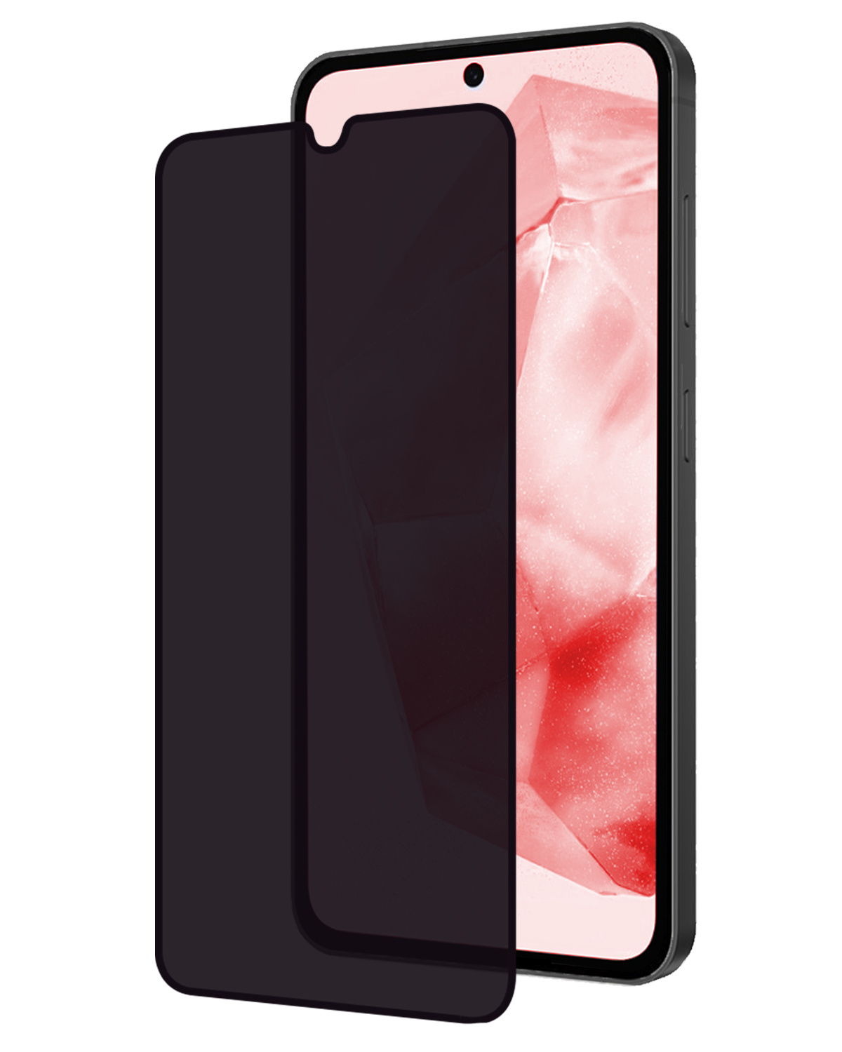 NoXx Screenprotector Geschikt voor Samsung A35 Screenprotector Privacy Tempered Glass Gehard Glas Display Cover