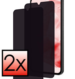 NoXx NoXx Samsung Galaxy A35 Screenprotector Glas Privacy - 2 PACK