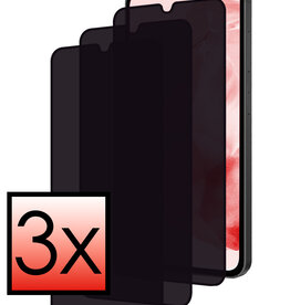 NoXx NoXx Samsung Galaxy A35 Screenprotector Glas Privacy - 3 PACK