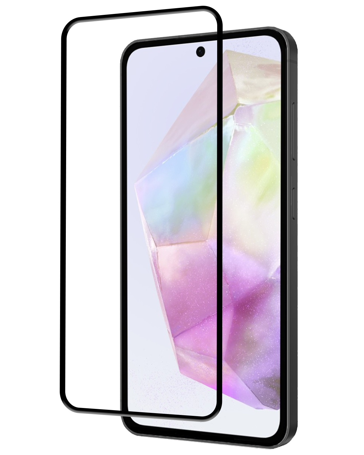 Nomfy Screenprotector Geschikt voor Samsung A35 Screenprotector Bescherm Glas - Screenprotector Geschikt voor Samsung Galaxy A35 5G Screen Protector Tempered Glass Full Screen Full Cover