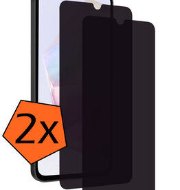 Nomfy Nomfy Samsung Galaxy A35 Screenprotector Glas Privacy - 2 PACK