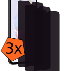 Nomfy Nomfy Samsung Galaxy A35 Screenprotector Glas Privacy - 3 PACK