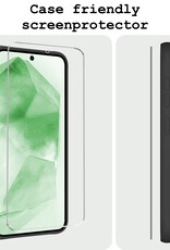 BASEY. Screenprotector Geschikt voor Samsung A55 Screenprotector Tempered Glass - Screenprotector Geschikt voor Samsung Galaxy A55 Beschermglas Screen Protector Glas