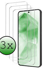 BASEY. Screenprotector Geschikt voor Samsung A55 Screenprotector Tempered Glass - Screenprotector Geschikt voor Samsung Galaxy A55 Beschermglas Screen Protector Glas - 3 Stuks