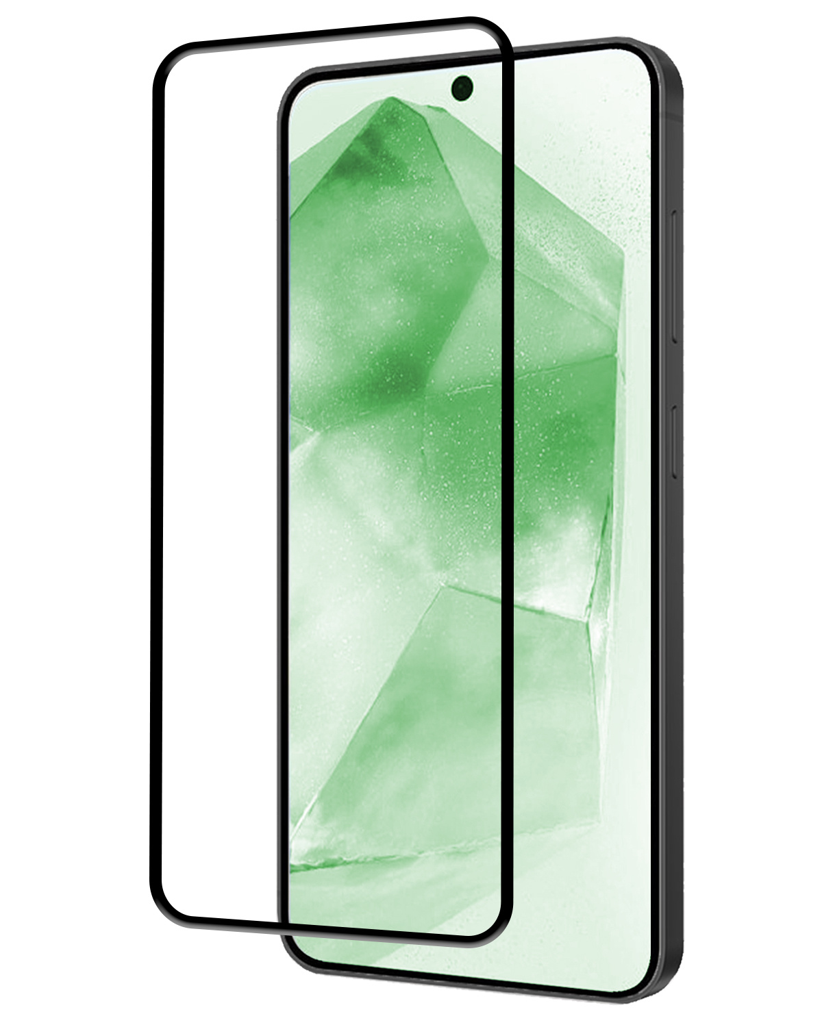 BASEY. Screenprotector Geschikt voor Samsung A55 Screenprotector Beschermglas Full Cover - Screenprotector Geschikt voor Samsung Galaxy A55 Screen Protector Full Cover