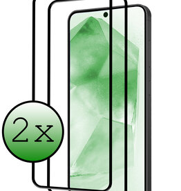 BASEY. BASEY. Samsung Galaxy A55 Screenprotector Full Cover - 2 PACK