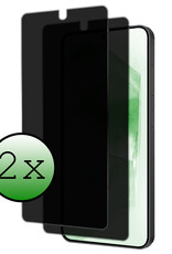 BASEY. Screenprotector Geschikt voor Samsung A55 Screenprotector Privacy Beschermglas - Screenprotector Geschikt voor Samsung Galaxy A55 Screen Protector Full Screen Privacy - 2 Stuks