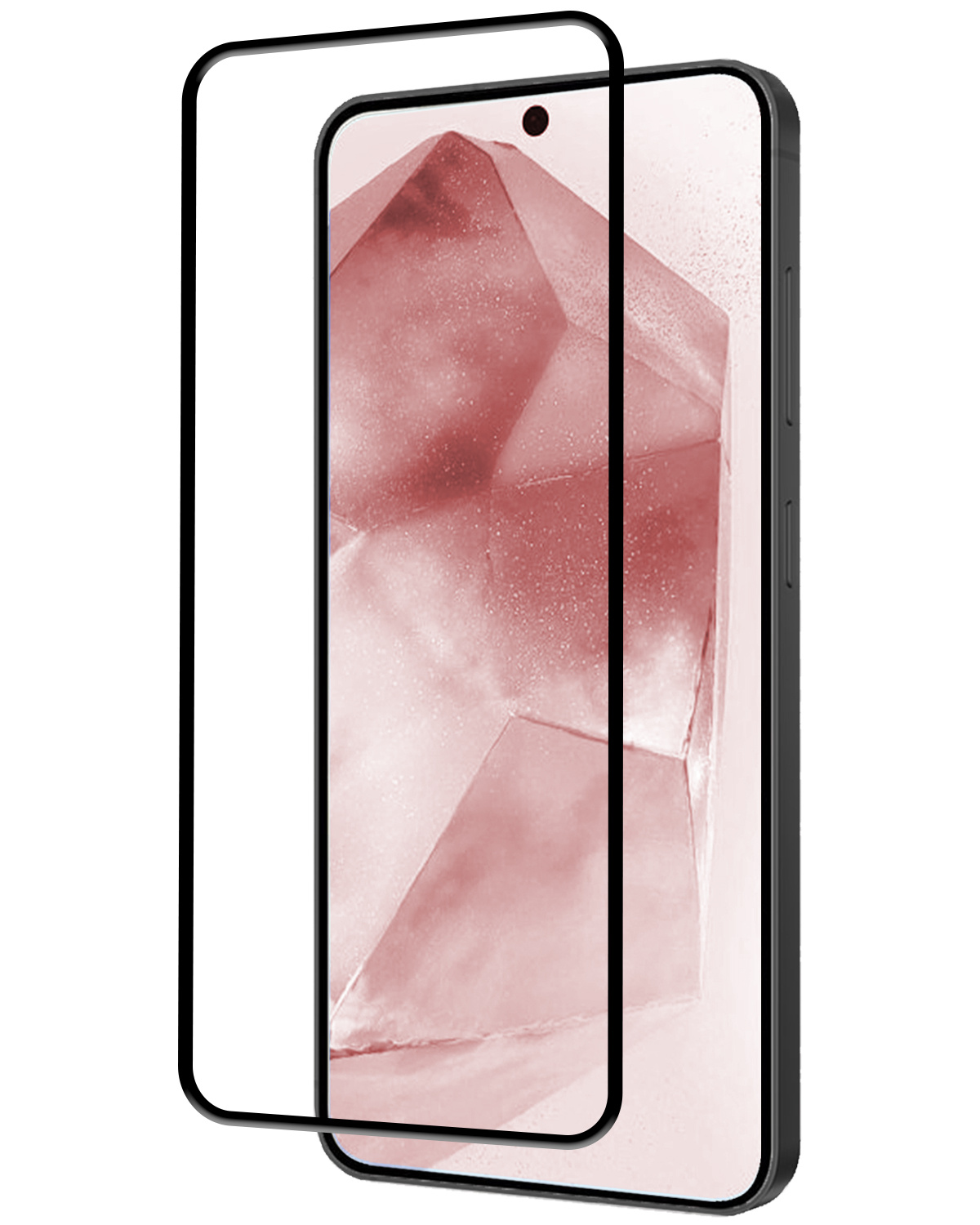 NoXx Screenprotector Geschikt voor Samsung A55 Screenprotector Tempered Glass Gehard Glas Full Cover