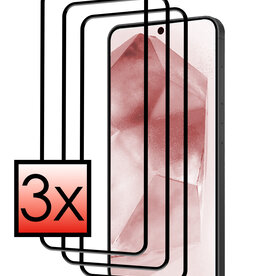 NoXx NoXx Samsung Galaxy A55 Screenprotector Full Cover - 3 PACK