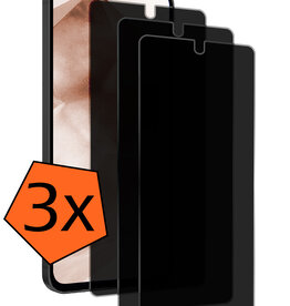 Nomfy Nomfy Samsung Galaxy A55 Screenprotector Glas Privacy - 3 PACK