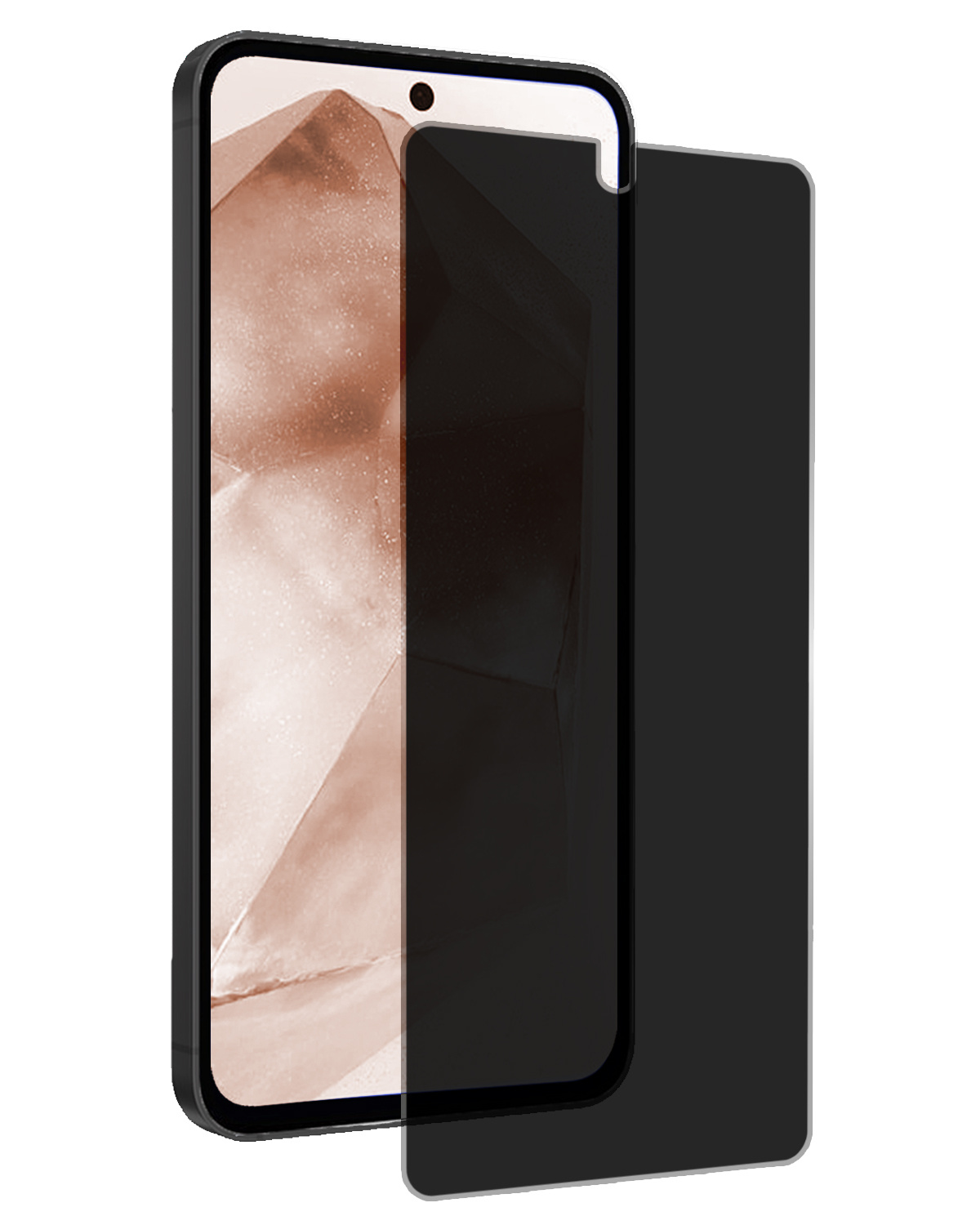 Nomfy Screenprotector Geschikt voor Samsung A55 Screenprotector Privacy Bescherm Glas - Screenprotector Geschikt voor Samsung Galaxy A55 Privacy Screenprotector Tempered Glass