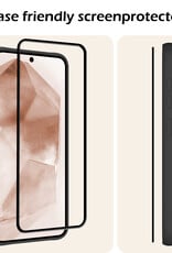 Nomfy Screenprotector Geschikt voor Samsung A55 Screenprotector Bescherm Glas - Screenprotector Geschikt voor Samsung Galaxy A55 Screen Protector Tempered Glass Full Screen Full Cover
