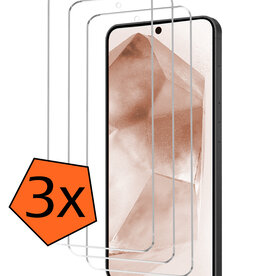 Nomfy Nomfy Samsung Galaxy A55 Screenprotector - 3 PACK