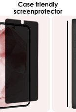 NoXx Screenprotector Geschikt voor Samsung A55 Screenprotector Privacy Tempered Glass Gehard Glas Display Cover - 2x