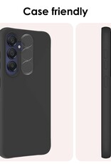 NoXx Screenprotector Geschikt voor Samsung A55 Camera Screenprotector Gehard Glas - Screenprotector Geschikt voor Samsung Galaxy A55 Screenprotector Camera Tempered Glass - 3x