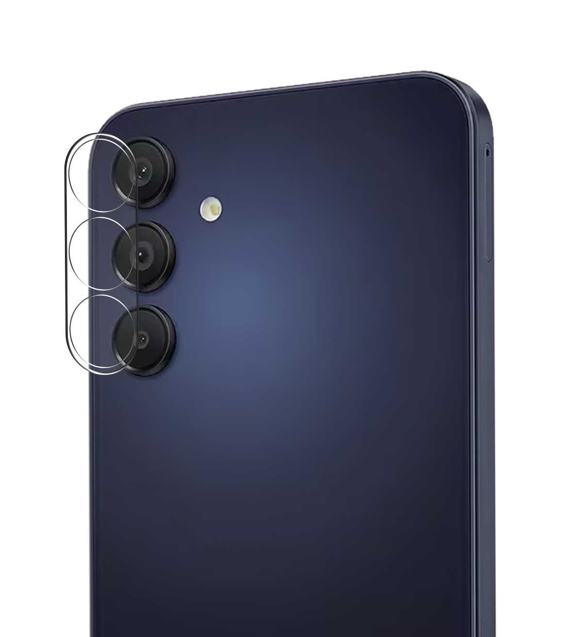 BASEY. Screenprotector Geschikt voor Samsung A55 Camera Screenprotector Tempered Glass Beschermglas Camera - Screenprotector Geschikt voor Samsung Galaxy A55 Camera Screen Protector