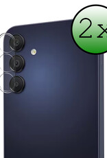 BASEY. Screenprotector Geschikt voor Samsung A35 Camera Screenprotector Tempered Glass Beschermglas Camera - Screenprotector Geschikt voor Samsung Galaxy A35 5G Camera Screen Protector - 2 Stuks