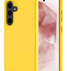 NoXx NoXx Samsung Galaxy A55 Hoesje Siliconen - Geel