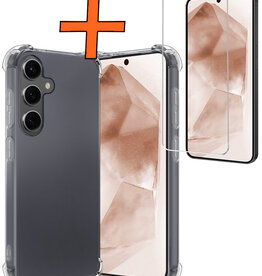 Nomfy Nomfy Samsung Galaxy A55 Hoesje Shockproof Met Screenprotector