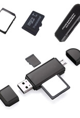 Micro SD Kaartlezer USB SD Kaarlezer USB SD Card Reader USB Type C / OTG 5-in-1