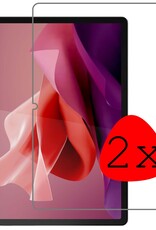 BASEY. Screenprotector Geschikt voor Lenovo Tab P12 Screenprotector Tempered Glass - Screenprotector Geschikt voor Lenovo Tab P12 Screen Protector Beschermglas - 2 Stuks