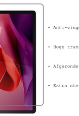 BASEY. Screenprotector Geschikt voor Lenovo Tab P12 Screenprotector Tempered Glass - Screenprotector Geschikt voor Lenovo Tab P12 Screen Protector Beschermglas - 2 Stuks