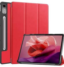 BASEY. BASEY. Lenovo Tab P12 Hoesje Met Uitsparing Lenovo Pen - Rood