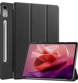 BASEY. BASEY. Lenovo Tab P12 Hoesje Met Uitsparing Lenovo Pen - Zwart