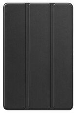 BASEY. Hoesje Geschikt voor Lenovo Tab P12 Hoes Case Tablet Hoesje Tri-fold Met Uitsparing Geschikt voor Lenovo Pen - Hoes Geschikt voor Lenovo Tab P12 Hoesje Hard Cover Bookcase Hoes - Zwart