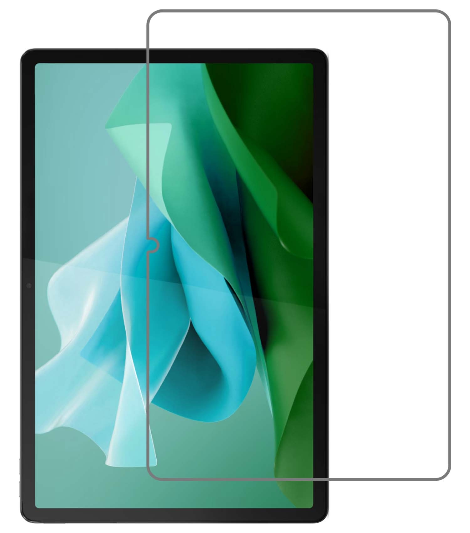 NoXx Screenprotector Geschikt voor Lenovo Tab P12 Screenprotector Bescherm Glas Screen Protector