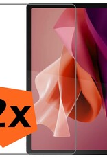 Nomfy Screenprotector Geschikt voor Lenovo Tab P12 Screenprotector Bescherm Glas - Screen Protector Geschikt voor Lenovo Tab P12 Screenprotector Tempered Glass - 2 PACK