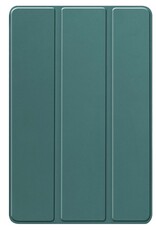 Nomfy Hoes Geschikt voor Lenovo Tab P12 Hoes Tri-fold Tablet Hoesje Case Met Uitsparing Geschikt voor Lenovo Pen - Hoesje Geschikt voor Lenovo Tab P12 Hoesje Hardcover Bookcase - Donkergroen